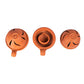 Earthen Clay  Diyas with Lid (2 Quantity)