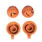 Earthen Clay  Diyas with Lid (2 Quantity)