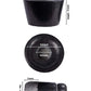 Black stone attukal / mortar & pestle B * H - 10 * 6 inch