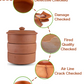 Earthen Clay Sprout Box (3 container)