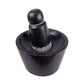 Black stone attukal / mortar & pestle B * H - 10 * 6 inch